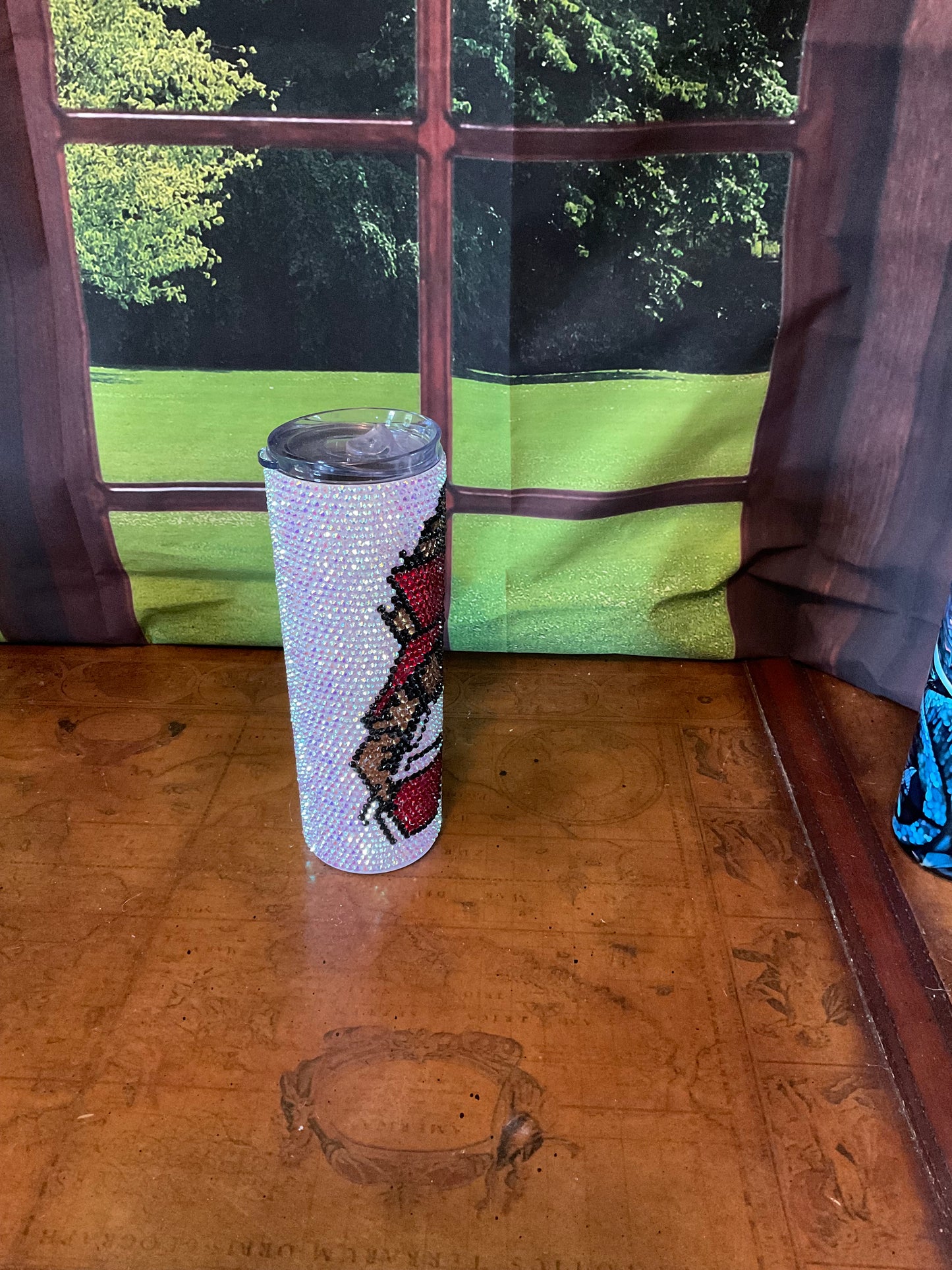 20oz Rhinestone Tumbler Mom life