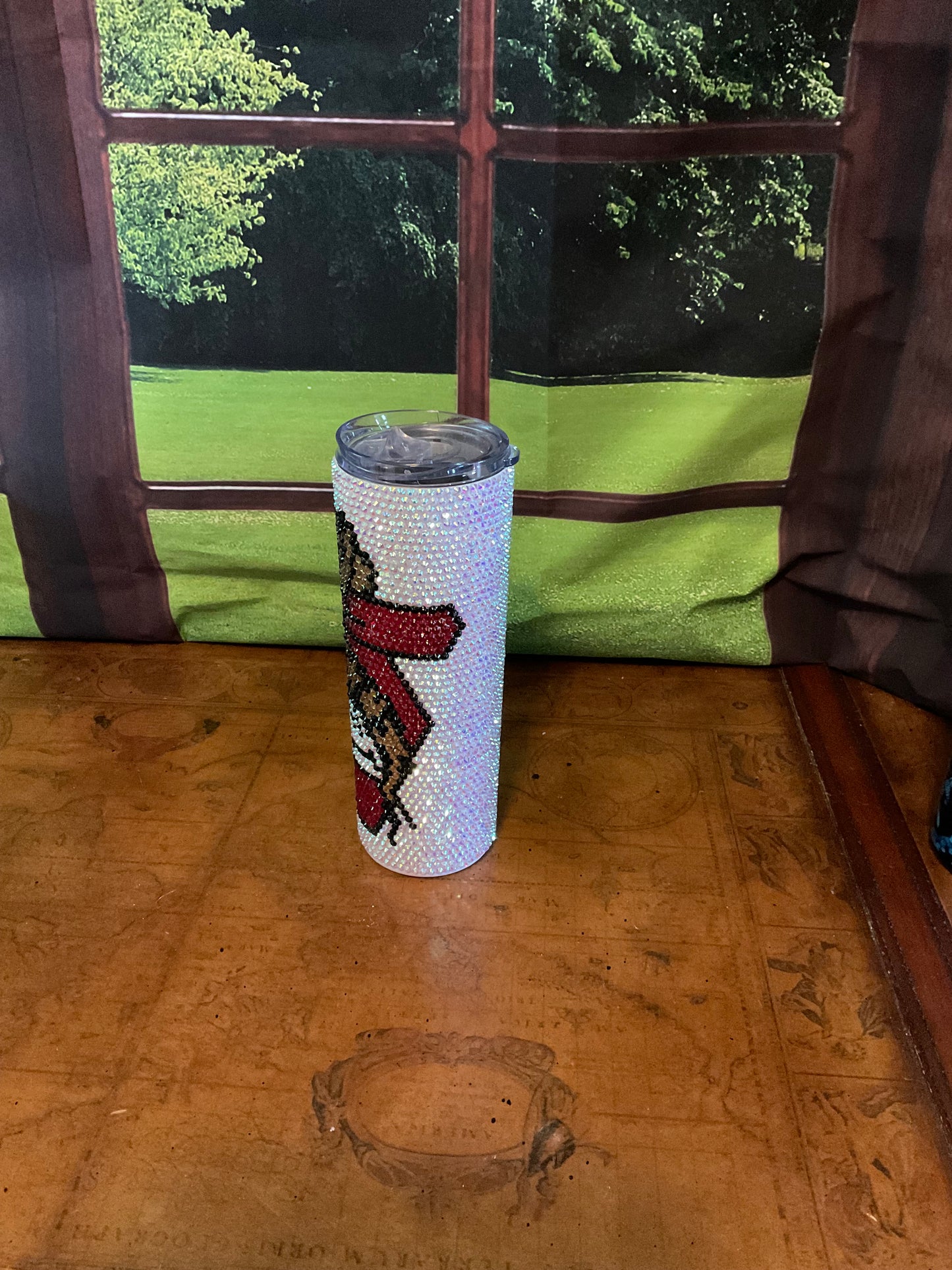 20oz Rhinestone Tumbler Mom life